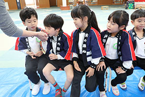 もちつき大会　年長組　NO.1