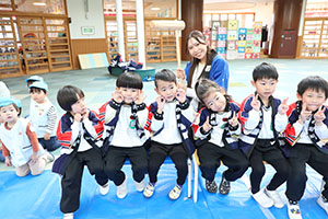 もちつき大会　年長組　NO.1