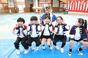 もちつき大会　年長組　NO.1