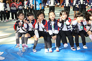 もちつき大会　年長組　NO.1