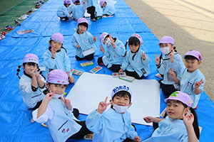 みんなでライブペインティングごっこ🎵　すみれ・A