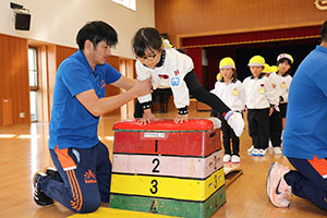 体操教室　ー跳び箱ー　ひまわり