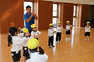 体操教室　ー跳び箱ー　ひまわり