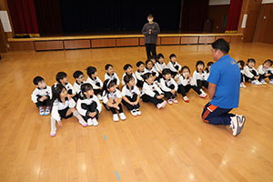 体操教室　ー跳び箱ー　たんぽぽ