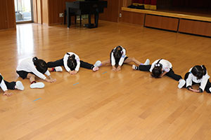 体操教室　ー跳び箱ー　たんぽぽ