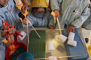 おもちつきごっこ　ぱんだ