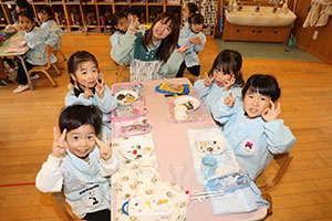 もちつき大会　うさぎ・りす・ことり 　NO．2