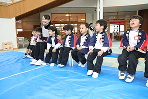 もちつき大会　うさぎ・りす・ことり 　NO．1