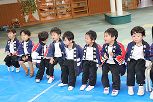 もちつき大会　うさぎ・りす・ことり 　NO．1