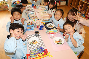 もちつき大会　年中組　NO.2