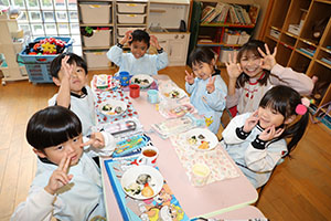 もちつき大会　年中組　NO.2