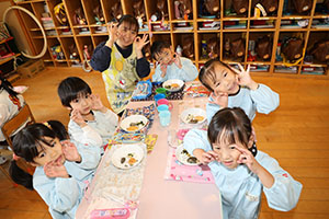 もちつき大会　年中組　NO.2