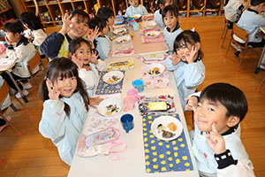 もちつき大会　年中組　NO.2