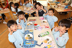 もちつき大会　年中組　NO.2