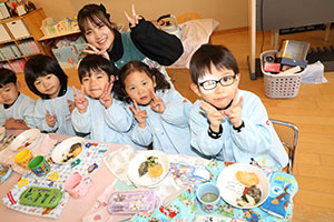 もちつき大会　年中組　NO.2