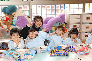 もちつき大会　年中組　NO.2