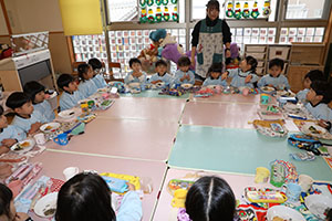 もちつき大会　年中組　NO.2