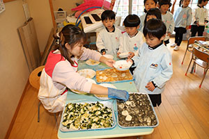 もちつき大会　年中組　NO.2