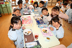 もちつき大会　年中組　NO.2