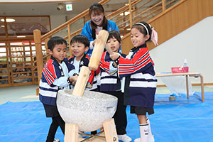 もちつき大会　年中組　NO.1