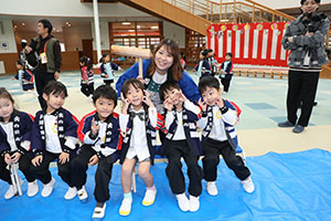 もちつき大会　年中組　NO.1