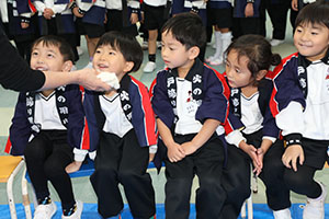 もちつき大会　年中組　NO.1