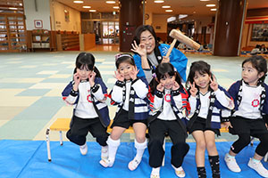もちつき大会　年中組　NO.1