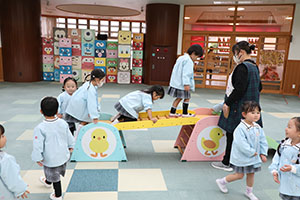 サーキット遊び　うさぎ