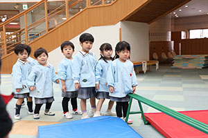 サーキット遊び　うさぎ