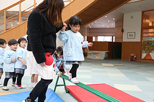 サーキット遊び　うさぎ