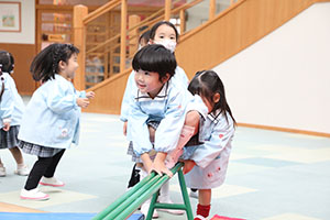 サーキット遊び　うさぎ