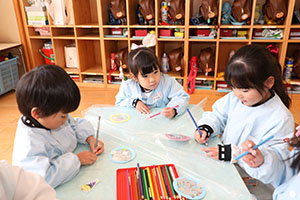 クリスマスの制作　ことり