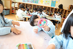 クリスマスの制作　ことり