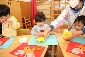 トナカイの制作🦌　あひる