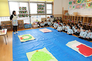 ライブペインティングごっこ　ばら・B