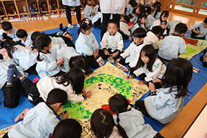 ライブペインティングごっこ　ばら・B