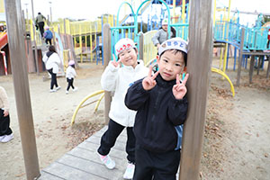中部公園楽しかったね☆　年中　NO．1
