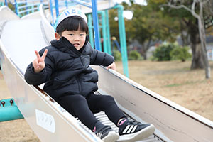 中部公園楽しかったね☆　年中　NO．1