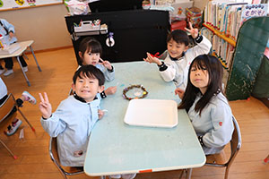 クリスマスリースの制作✨　E