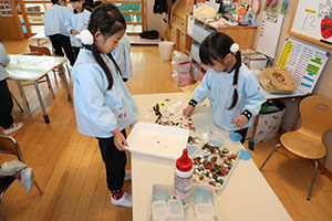 クリスマスリースの制作✨　E