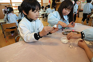 クリスマスリースの制作✨　E