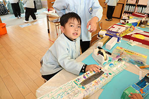 乗り物の制作🚙　ひまわり・A