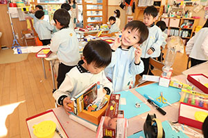 乗り物の制作🚙　ひまわり・A