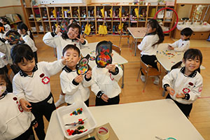 クリスマスの制作🎄　ばら