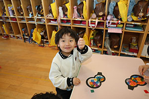 クリスマスの制作🎄　ばら