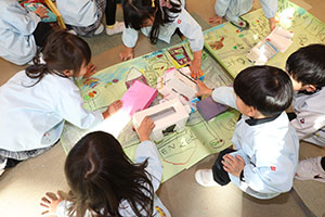 乗り物が完成しました🚘　ひまわり・A