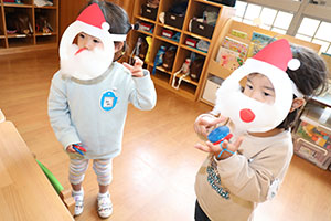 サンタさんに変身🎅　ぺんぎん