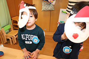 サンタさんに変身🎅　ぺんぎん