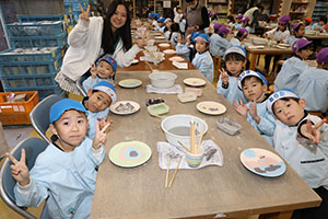 陶芸教室　楽しかったね　年長Ｃ・Ｄ・Ｅ　NO．2