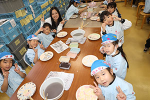 陶芸教室　楽しかったね　年長Ｃ・Ｄ・Ｅ　NO．2